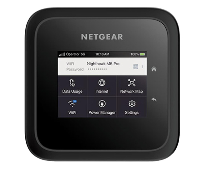 Modem Netgear Nighthawk M6 PRO (5G 4000Mbps, WiFi 6E 3600Mbps) LAN